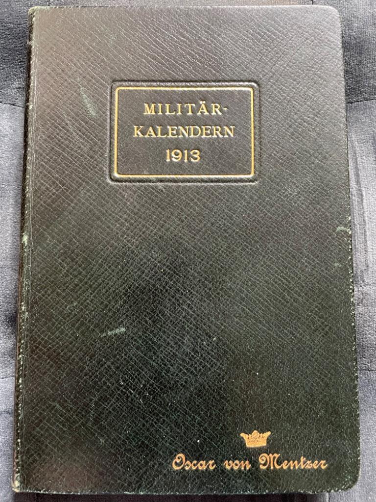 Oscar von Mentzer : Militär-kalendern 1906-1919