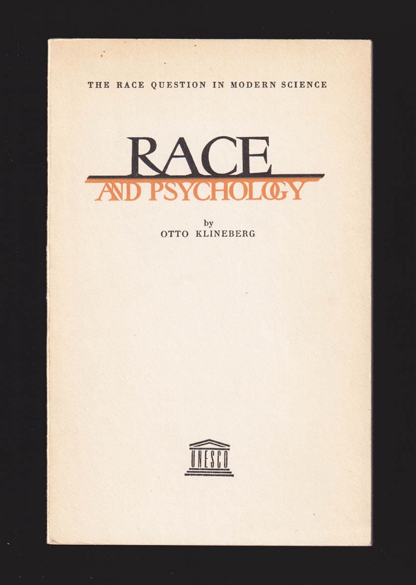 Otto Klineberg : Race and psychology
