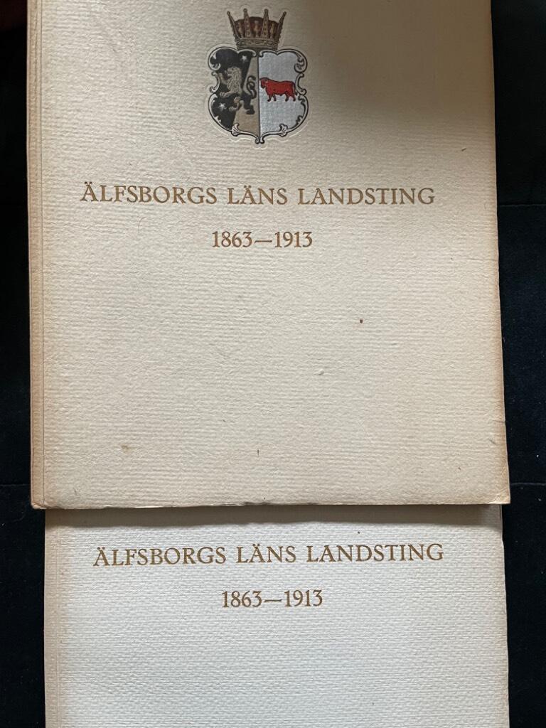 Otto Mannerfelt : Älfsborgs läns landsting 1863-1913 I-II