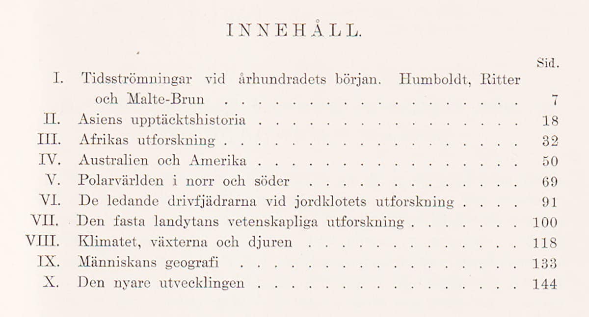 Otto Nordenskjöld : Geografisk forskning och geografiska upptäckter under nittonde århundradet