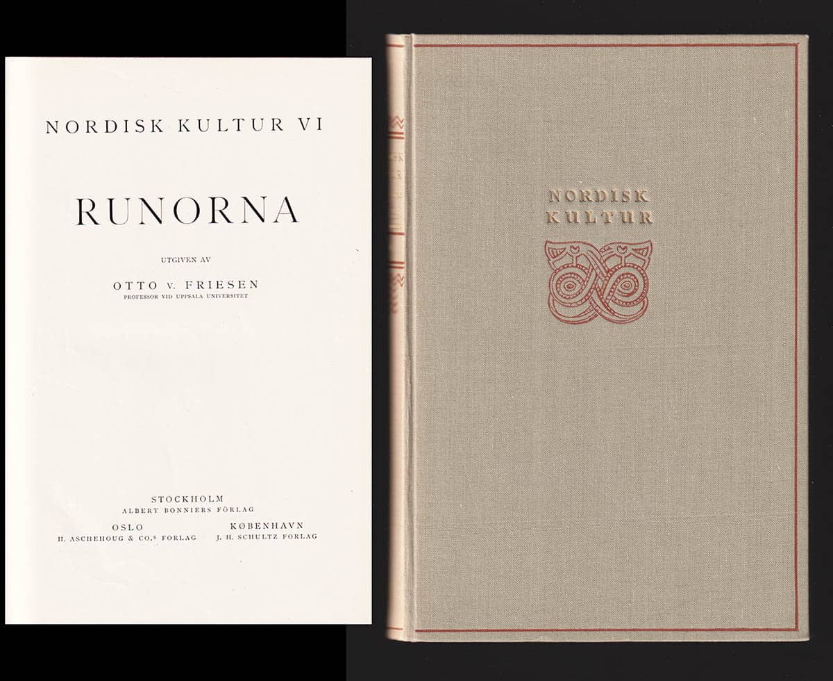 Otto von Friesen : Nordisk kultur