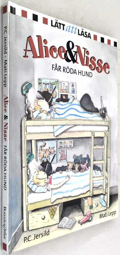 P. C. Jersild ; Mati Lepp : Alice och Nisse får röda hund