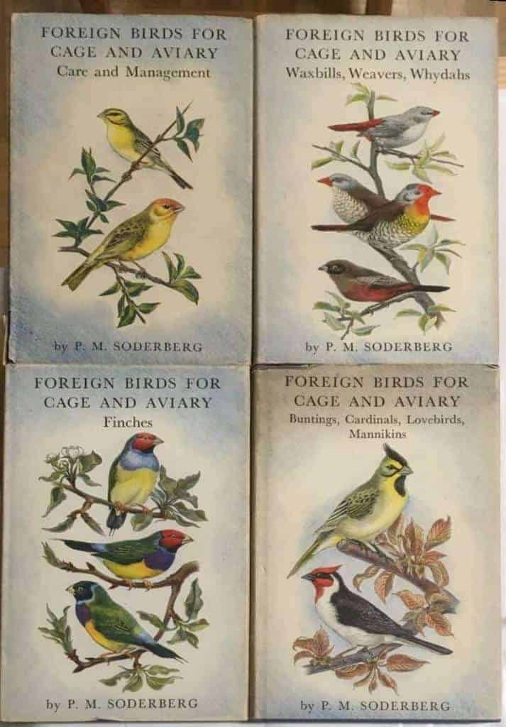 P M Soderberg : Foreign birds for cage and aviary 1-4