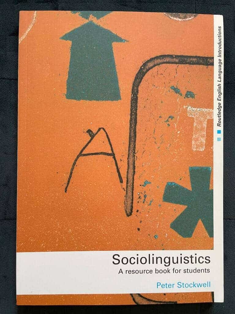 P. Stockwell : Sociolinguistics