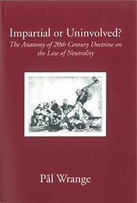 Pål Wrange : Impartial or uninvolved?