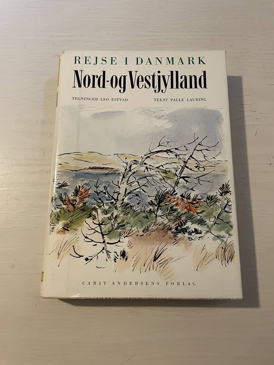 Palle Lauring : Rejse i Danmark - Nord- og Vestjylland