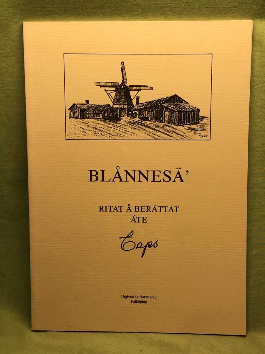 Paridon Sahlberg : Blånnesä' - Ritat å berättat åte Caps