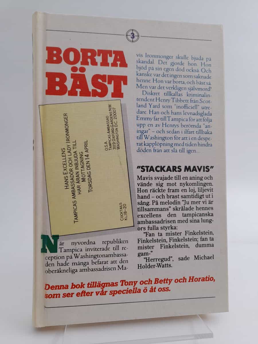 Patricia Moyes : Borta bäst