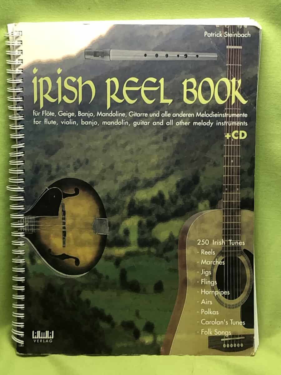 Patrick Steinbach : Irish Reel Book for flute, violin, banjo, mandolin, guitar and all melody instruments (inkl CD)