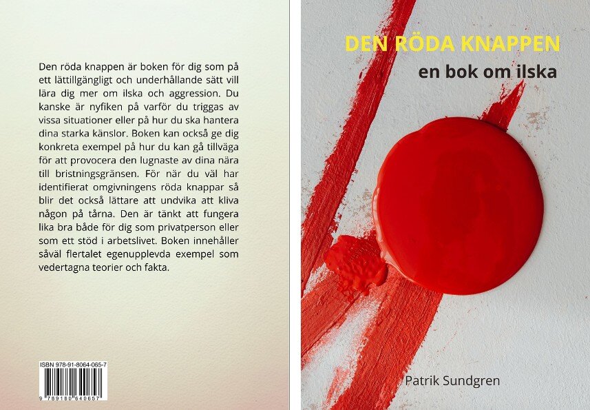 Patrik Sundgren : Den röda knappen, en bok om ilska