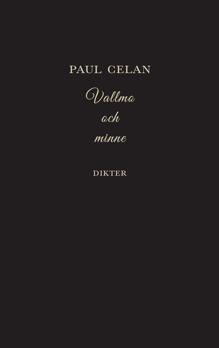 Paul Celan : Vallmo och minne