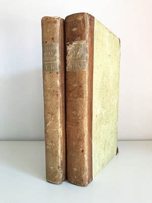 Paul Henri Thierry Holbach : Système de la Nature ou Des Loix du Monde Physique & du Monde Moral. Par M. Mirabaud. Premiere partie - Seconde partie [T. I-II]