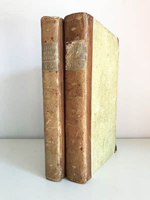 Paul Henri Thierry Holbach : Système de la Nature ou Des Loix du Monde Physique & du Monde Moral. Par M. Mirabaud. Premiere partie - Seconde partie [Tome I-II]. Nouvelle Édition