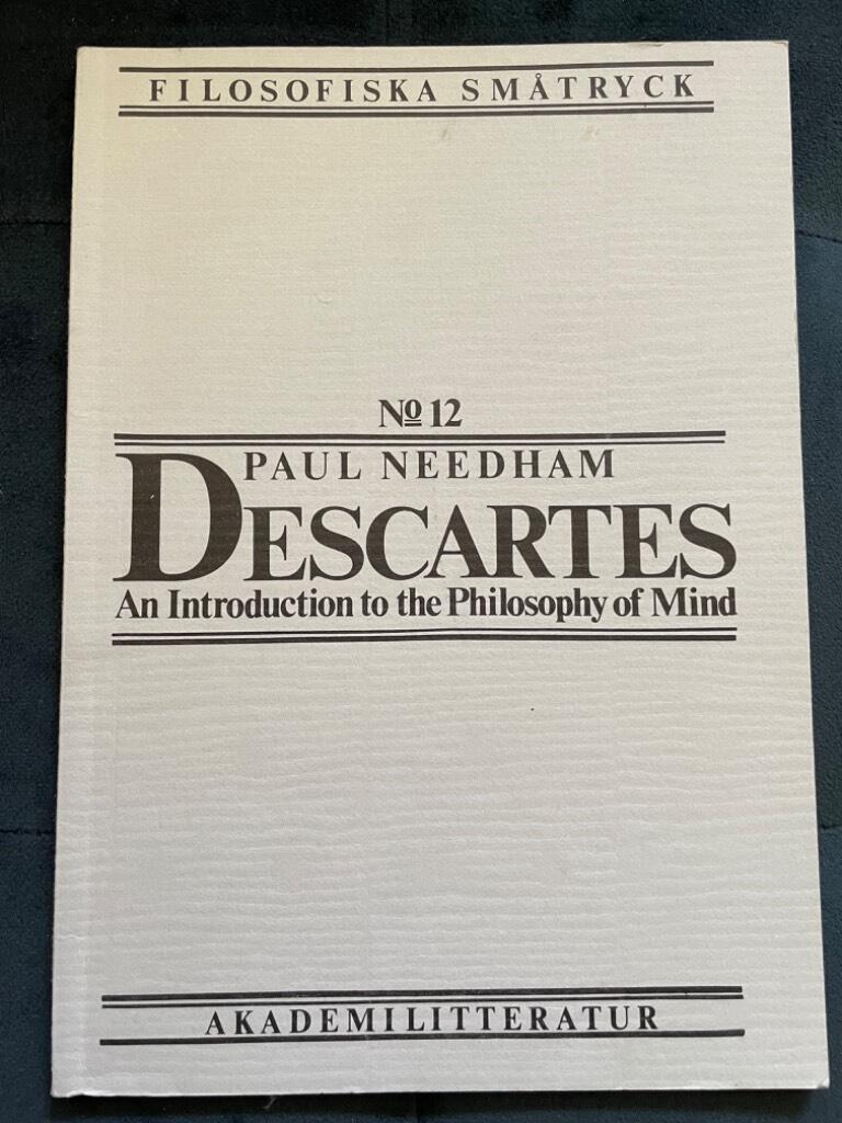 Paul Needham : Descartes