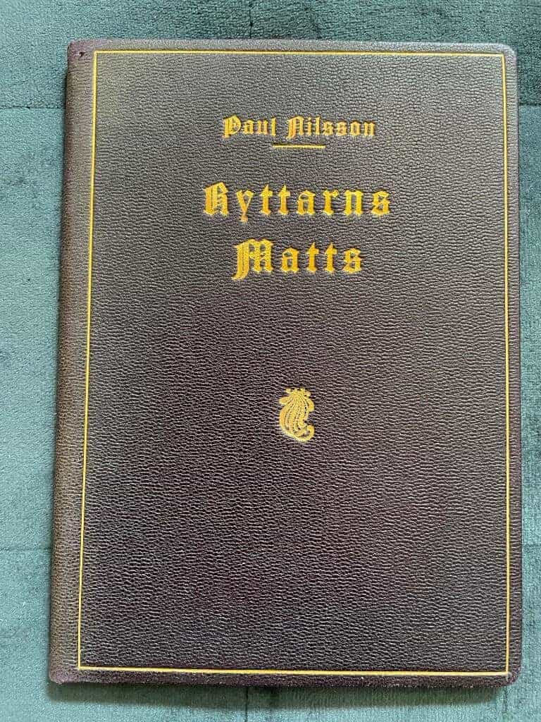Paul Nilsson : 'Ryttarns Matts'