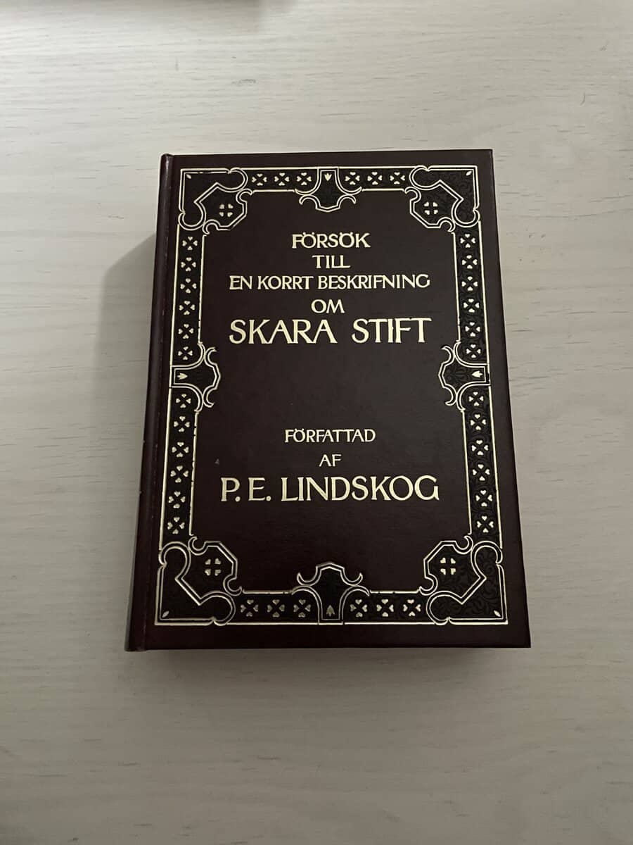 P.E. Lindskog : Försök till en korrt beskrifning om Skara stift