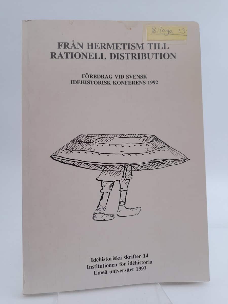 Peder Aléx : Från hermetism till rationell distribution