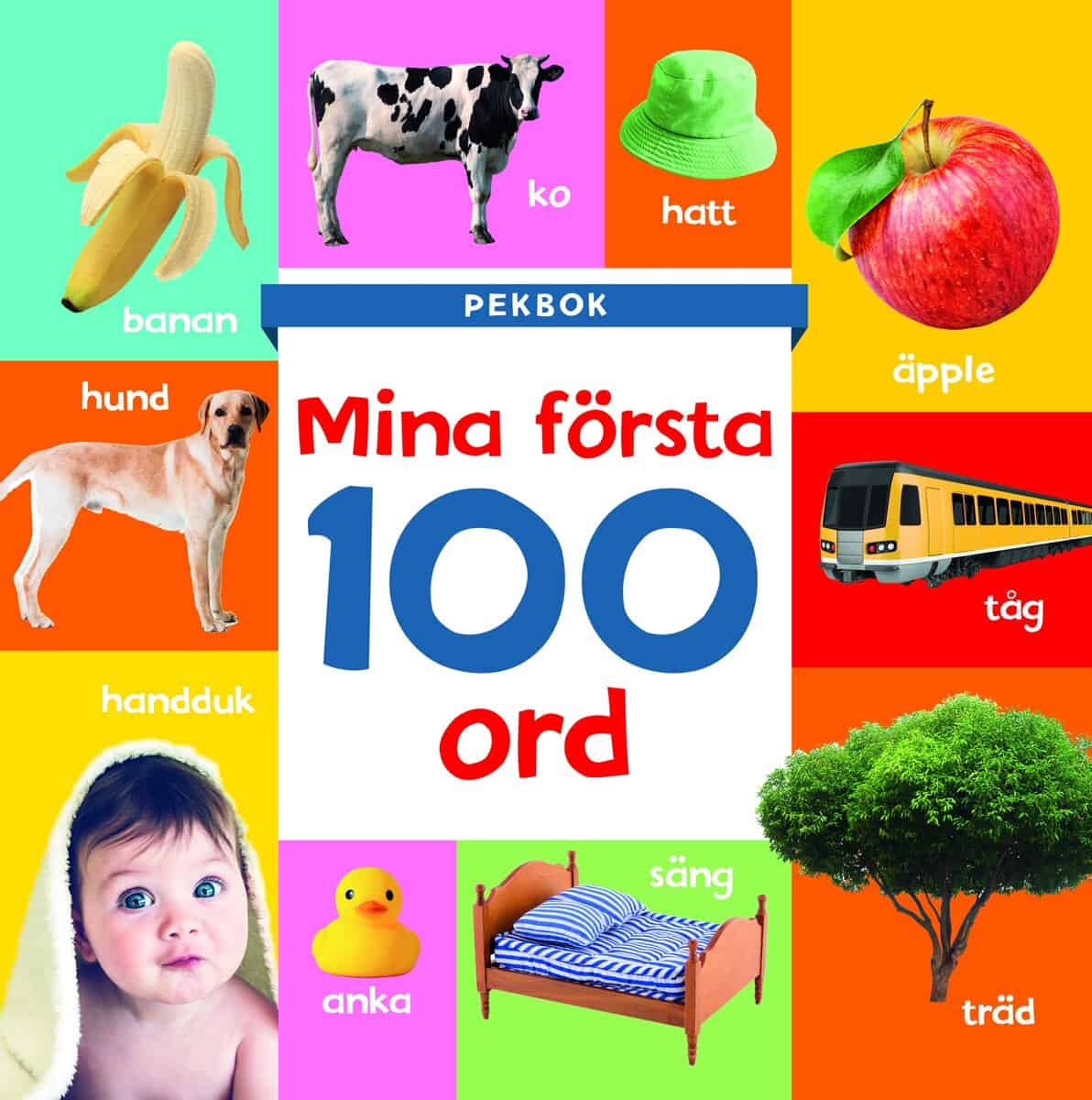 PEKBOK. MINA FÖRSTA 100 ORD