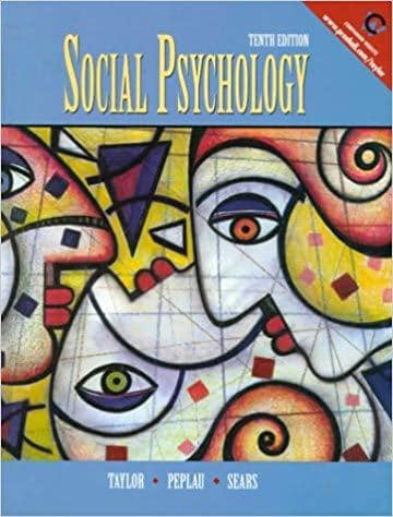 Peplau Sears Taylor : Social Psychology