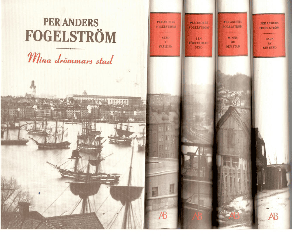 Per Anders Fogelström : Stadserien - samtliga fem delar