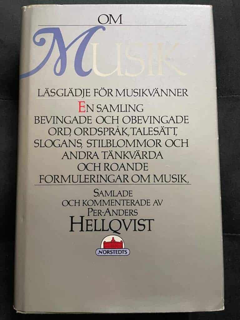 Per-Anders Hellqvist : Om musik