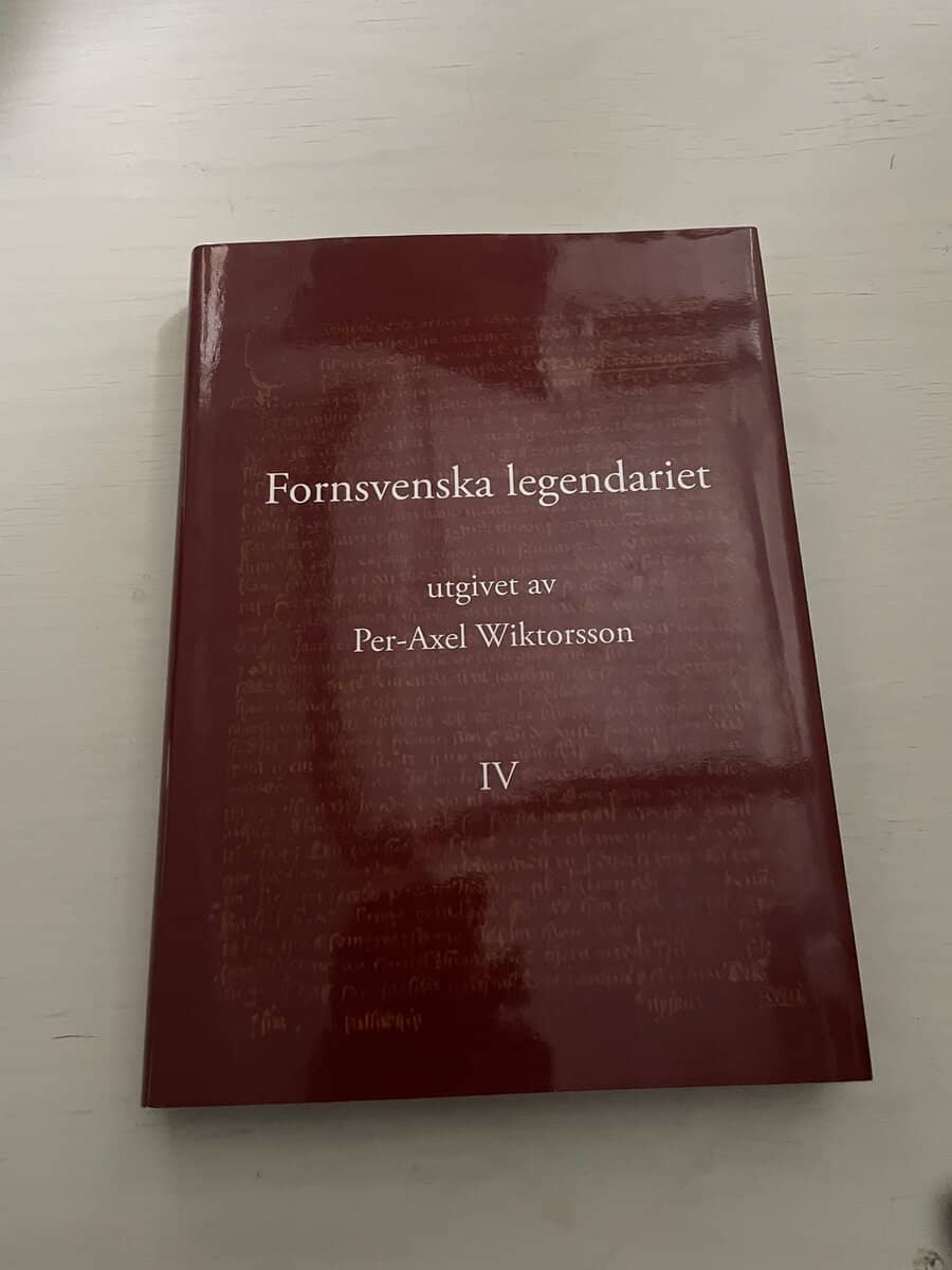 Per-Axel Wiktorsson : Fornsvenska legendariet IV (4)
