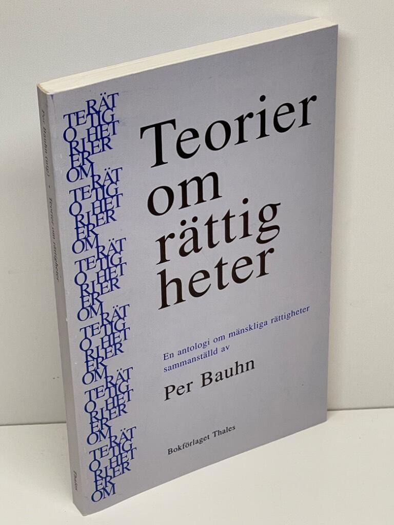 Per Bauhn : Teorier om rättigheter