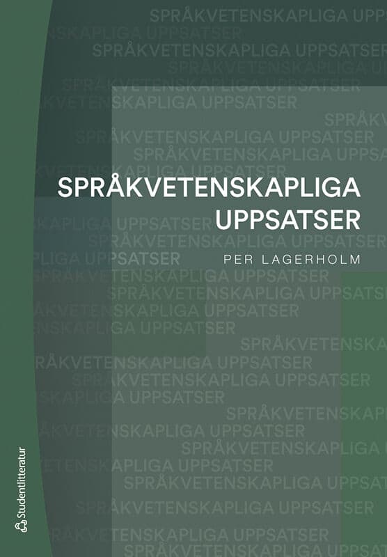 Per Lagerholm : Språkvetenskapliga uppsatser