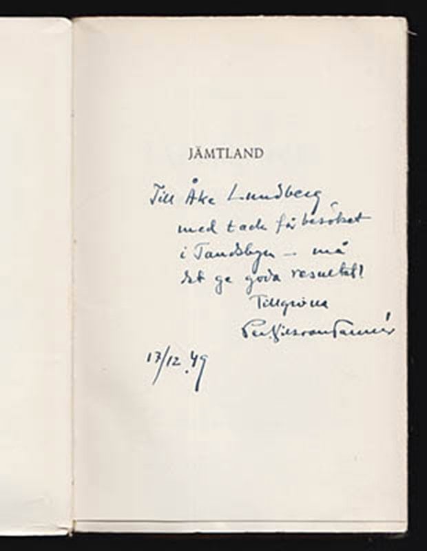 Per Nilsson-Tannér : Jämtland