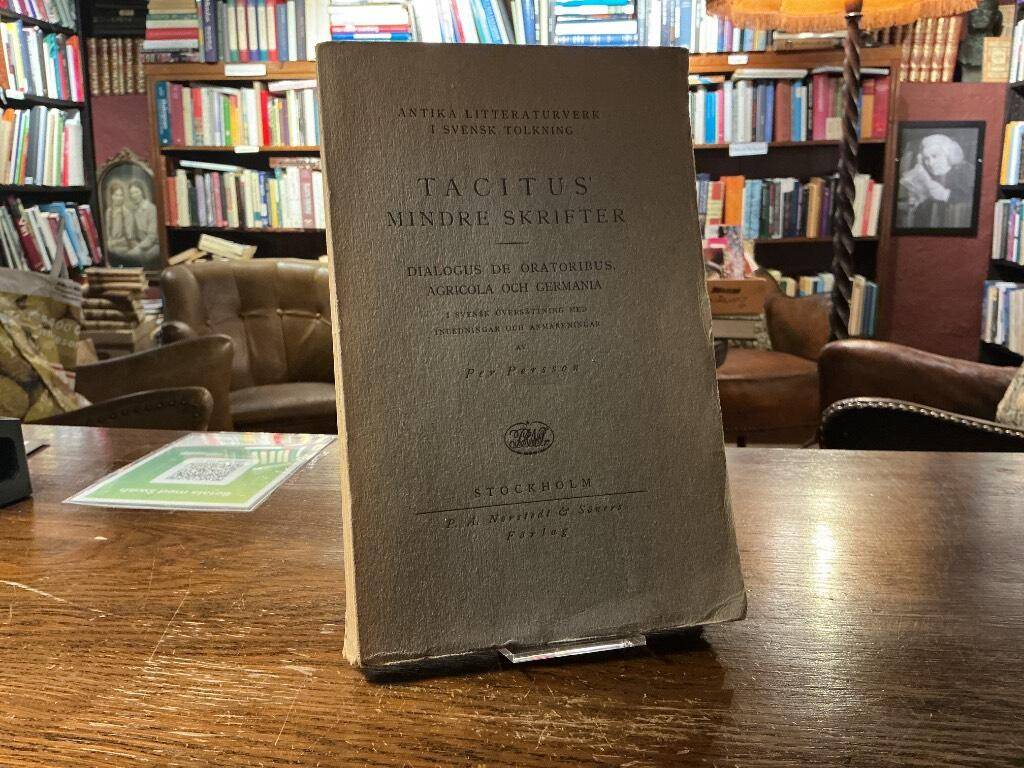 Per Persson : Tacitus mindre skrifter