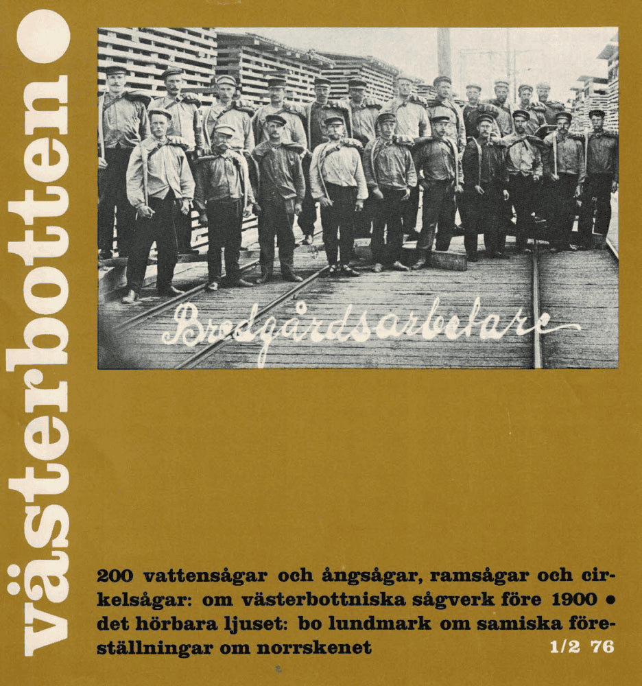 Per-Uno Ågren : Västerbotten 1/2 1976 Tema