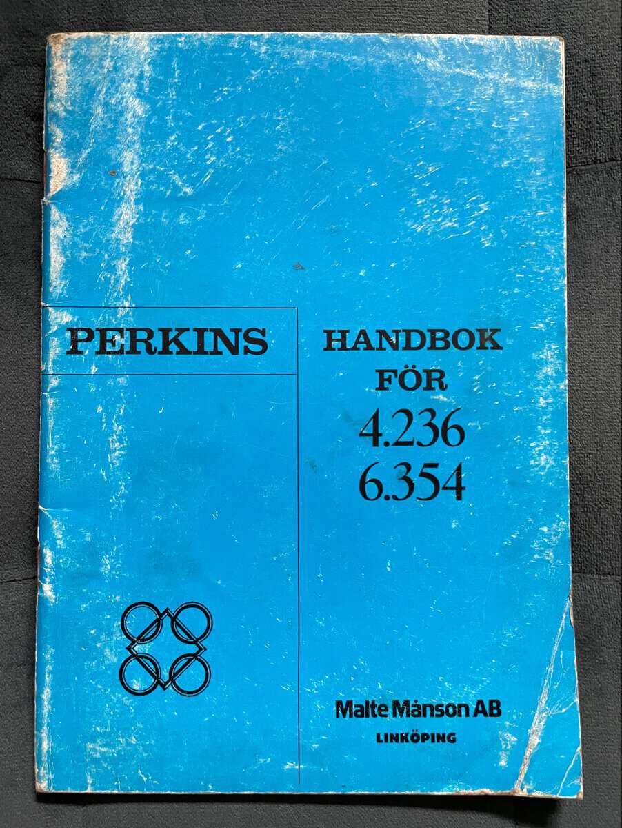Perkins Handbok för 4.236 6.354