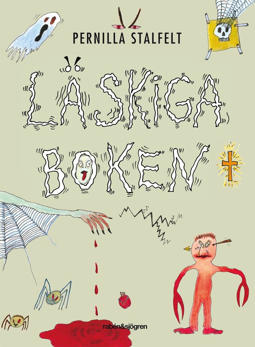Pernilla Stalfelt : Läskiga boken