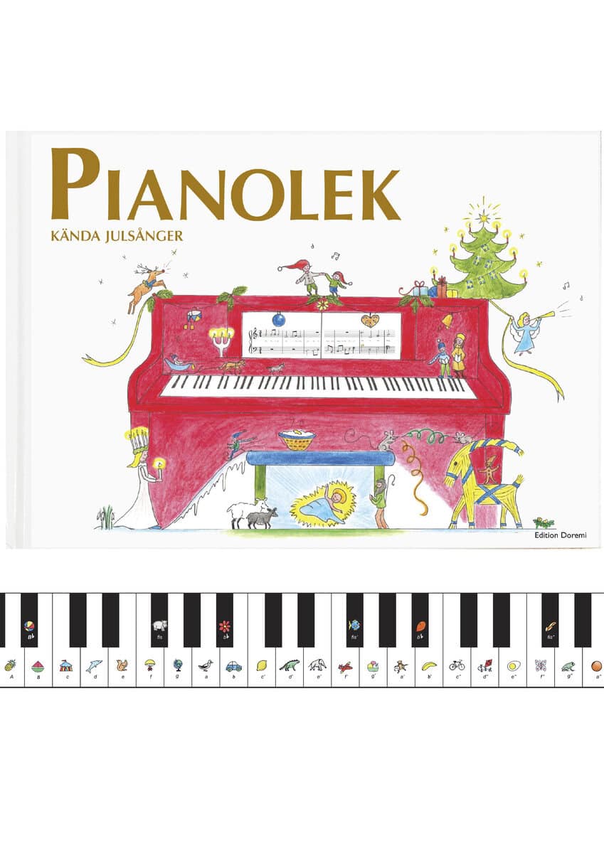 Pernille Holm Kofod : Pianolek : kända julsånger