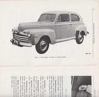 Personvagn V-8 100 HK 1947