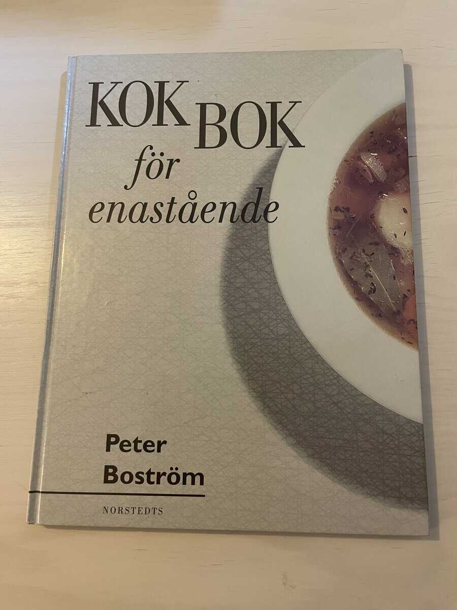 Peter Boström : Kokbok för enastående