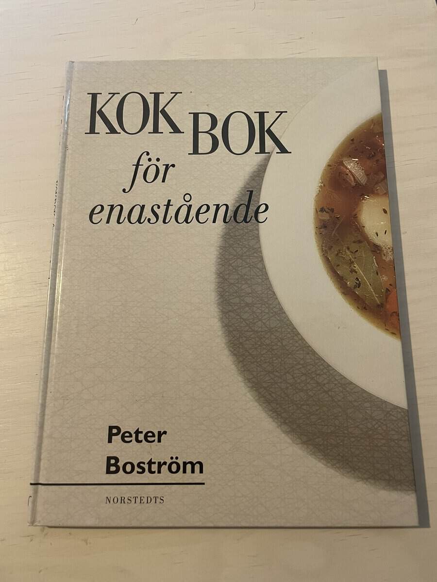 Peter Boström : Kokbok för enastående