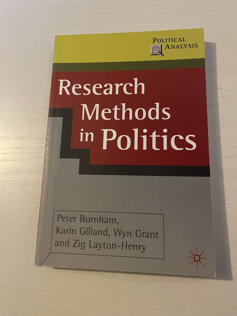 Peter Burnham : Research Methods in Politics