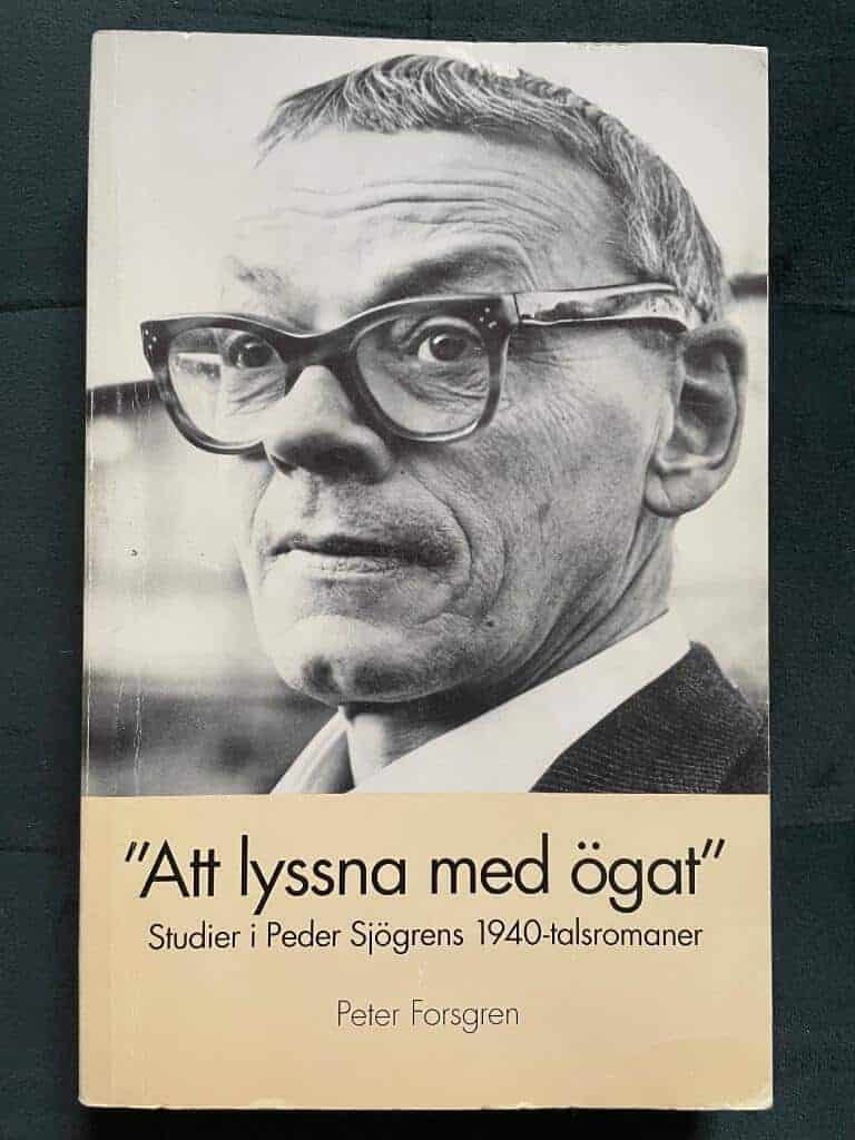 Peter Forsgren : Att lyssna med ögat
