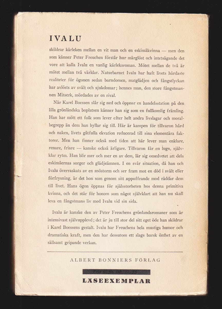 Peter Freuchen : Ivalu