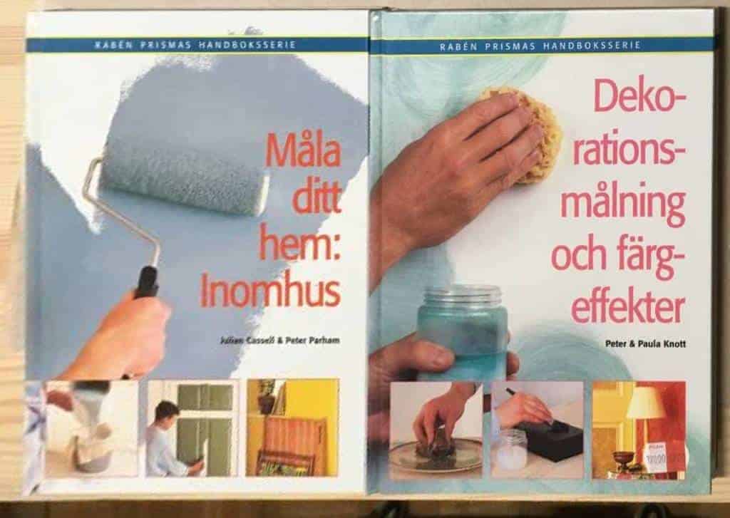 Peter Knott ; Paula Knott : Dekorationsmålning och färgeffekter + Måla ditt hem