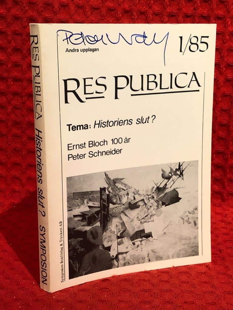 Peter Schneider : Res Publica