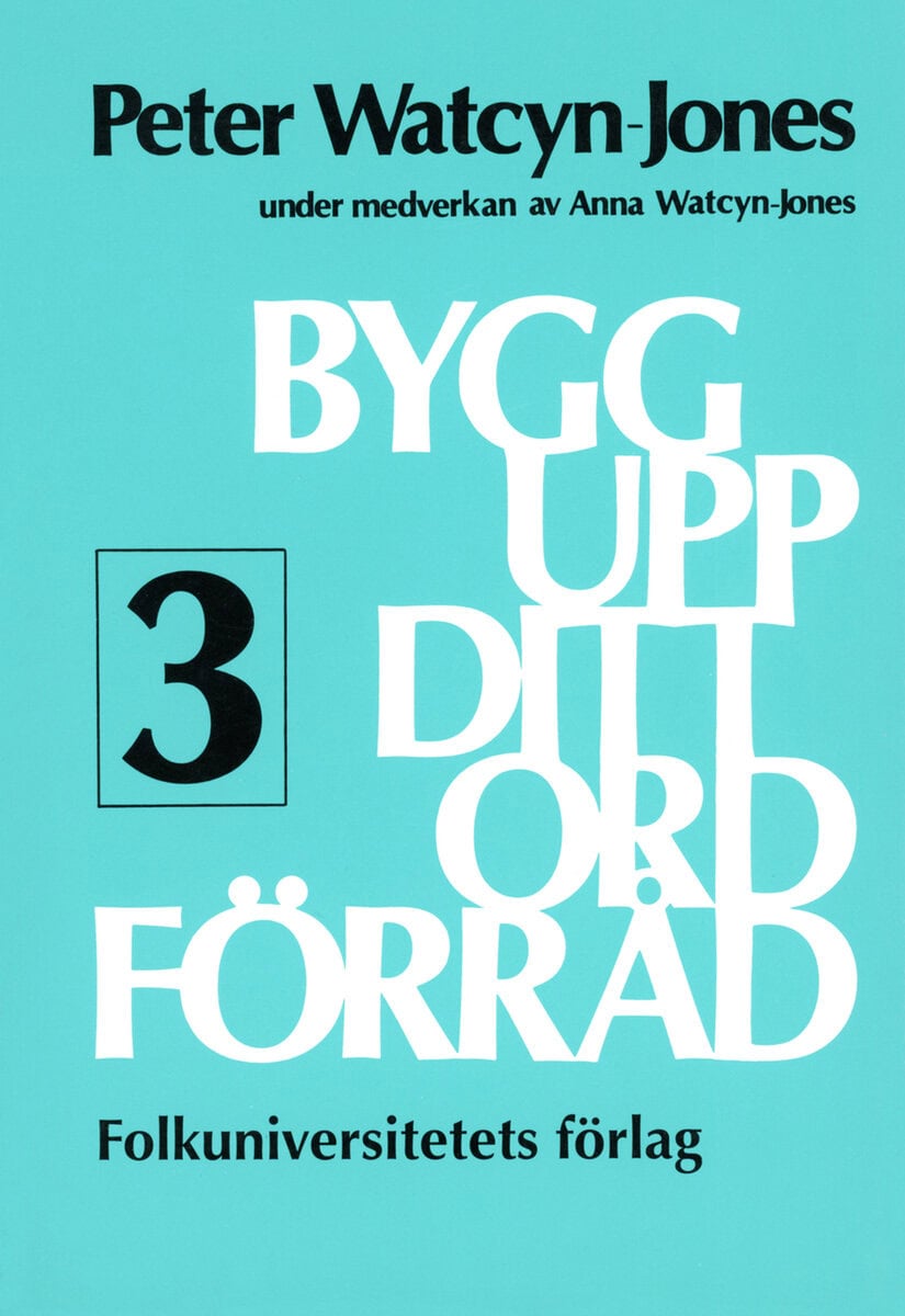 Peter Watcyn-Jones : Bygg upp ditt ordförråd 3