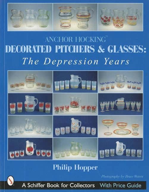 Philip L. Hopper : Anchor Hocking Decorated Pitchers And Glasses