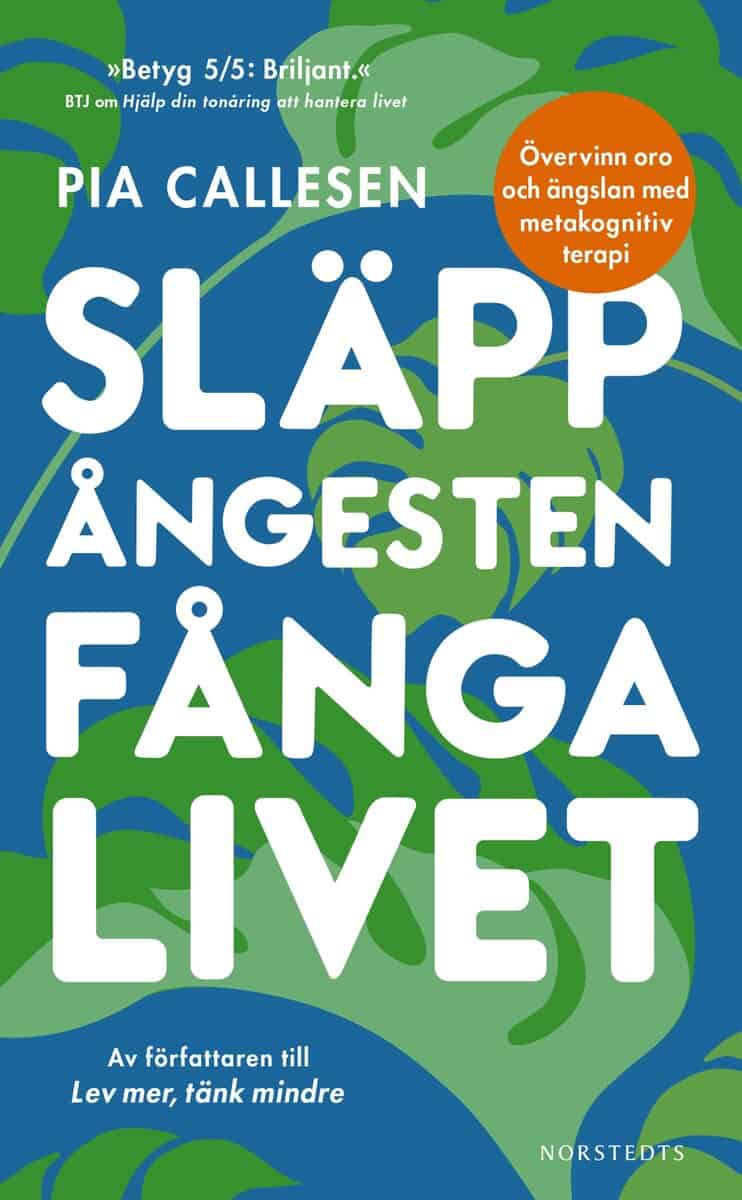 Pia Callesen : Släpp ångesten, fånga livet : övervinn oro och ängslan med metakognitiv terapi