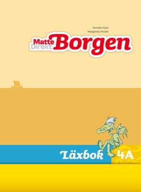 Picetti, Margareta ; Falck, Pernilla : Matte Direkt Borgen Läxbok 4A Ny upplaga
