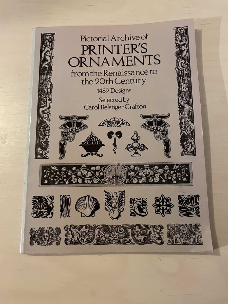 Pictorial Archive of Printer's Ornaments - from the Renaissance to the 20th Century