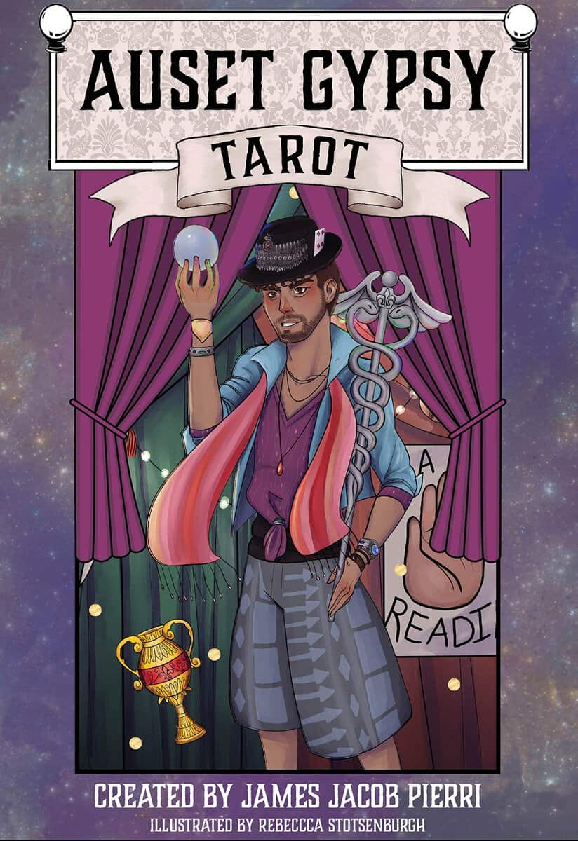 Pierri, James Jacob ; Stotsenburgh, Rebecca  ; Scott, Heather : Auset Gypsy Tarot