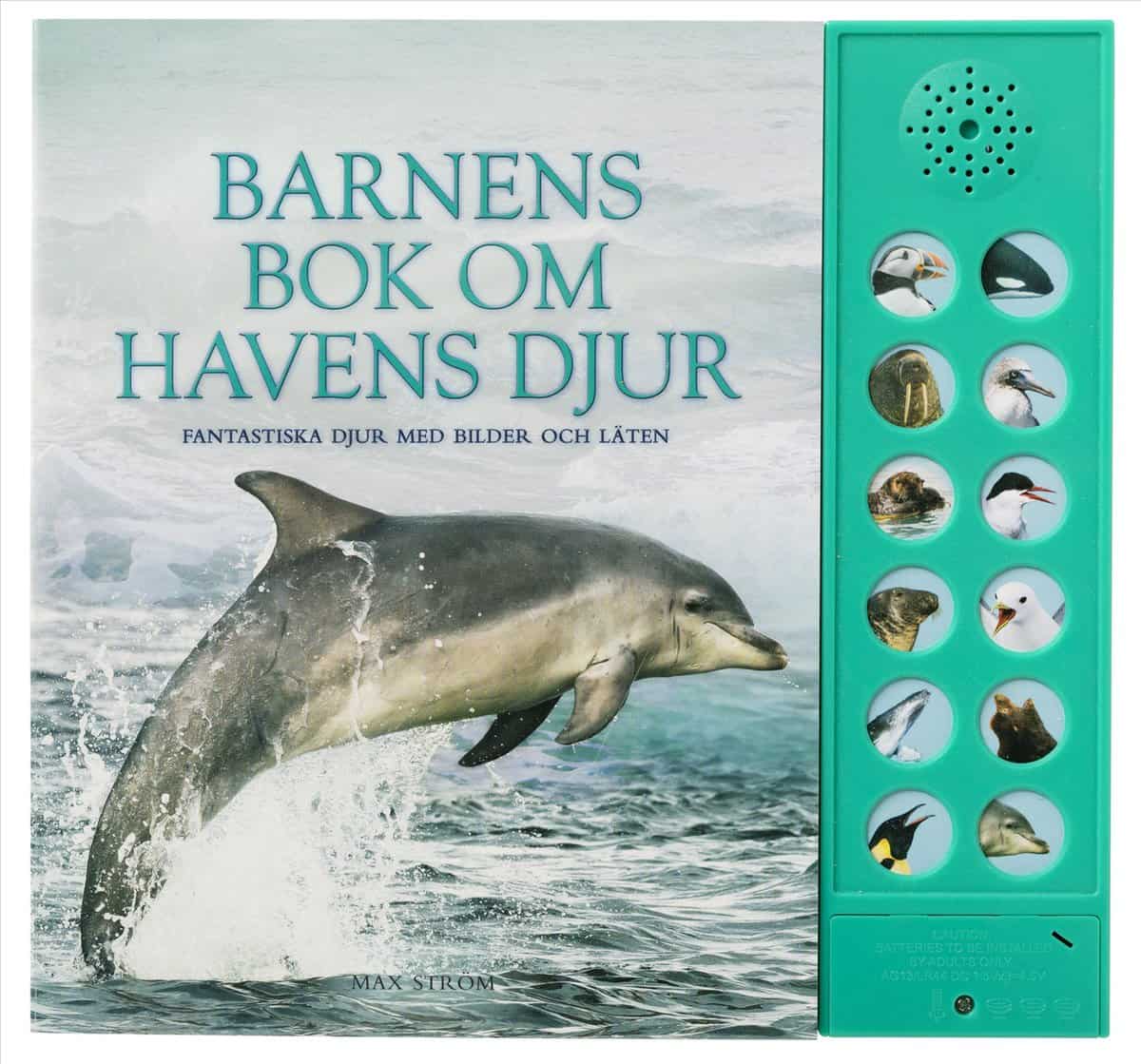 Pinnington, Andrea ; Buckingham, Caz : Barnens bok om havens djur : fantastiska djur med bilder och läten