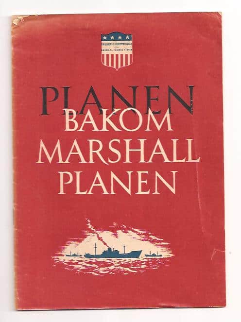 Planen bakom Marshallplanen.